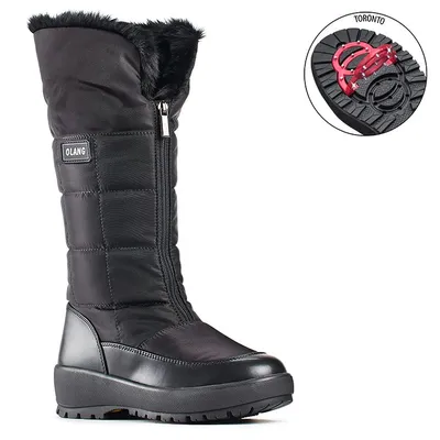 Barbara Black Winter Boot