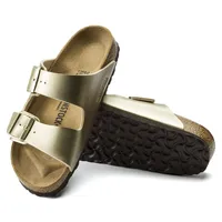 Arizona Birko-Flor Gold Slide Sandal