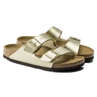 Arizona Birko-Flor Gold Slide Sandal