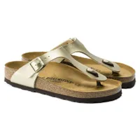 Gizeh Birko-Flor Gold Thong Sandal