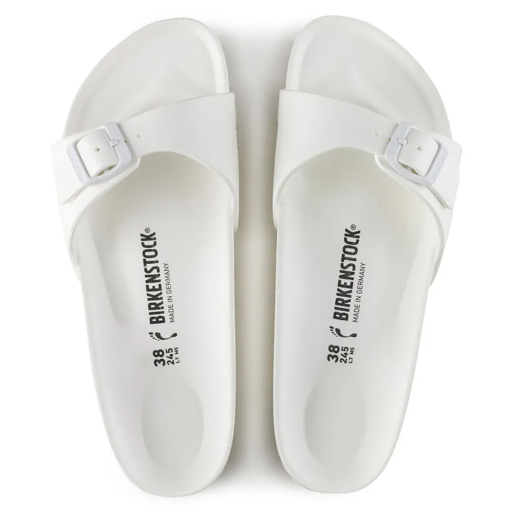 Madrid EVA White Slide Sandal