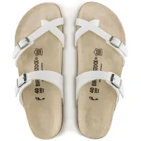 Mayari Birko-Flor White Sandal