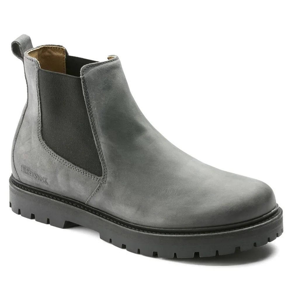 Stalon Graphite Nubuck Leather Boot