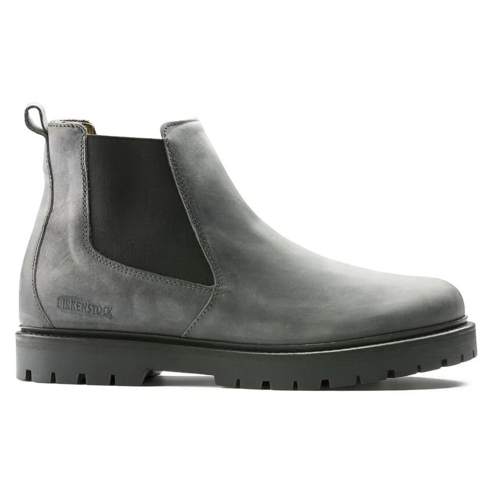 Stalon Graphite Nubuck Leather Boot