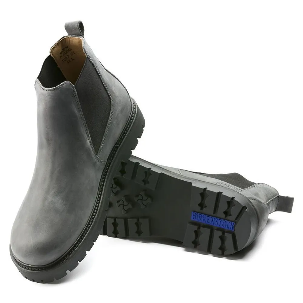 Stalon Graphite Nubuck Leather Boot