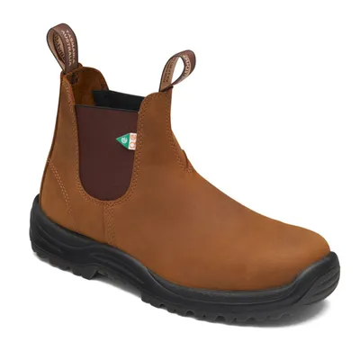 Blundstone 164 - Work & Safety Crazy Horse Brown Boot