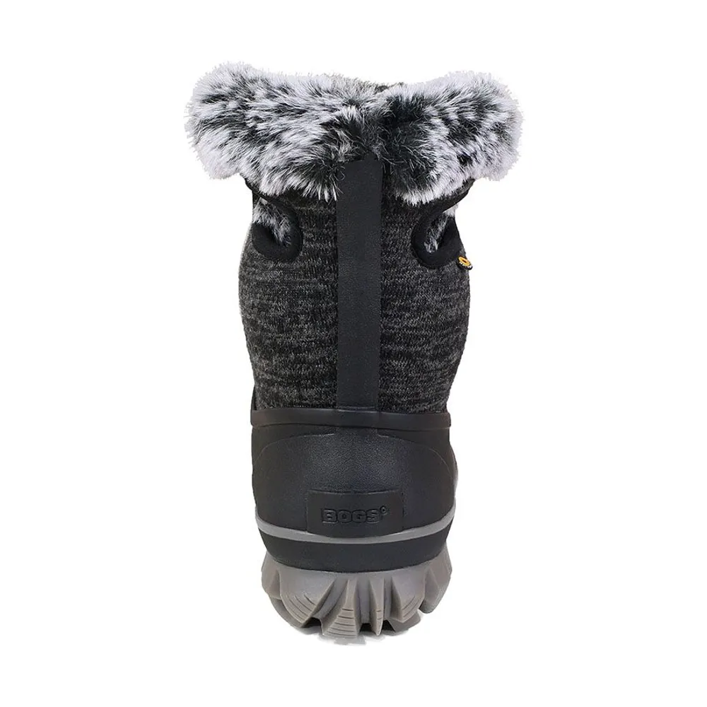 Arcata Knit Black Winter Boot