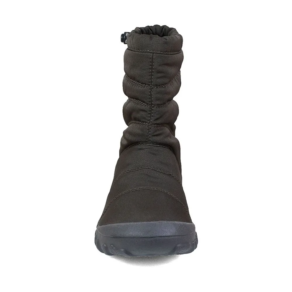 B Puffy Mid Black Women's Lightweight Insulated Boot