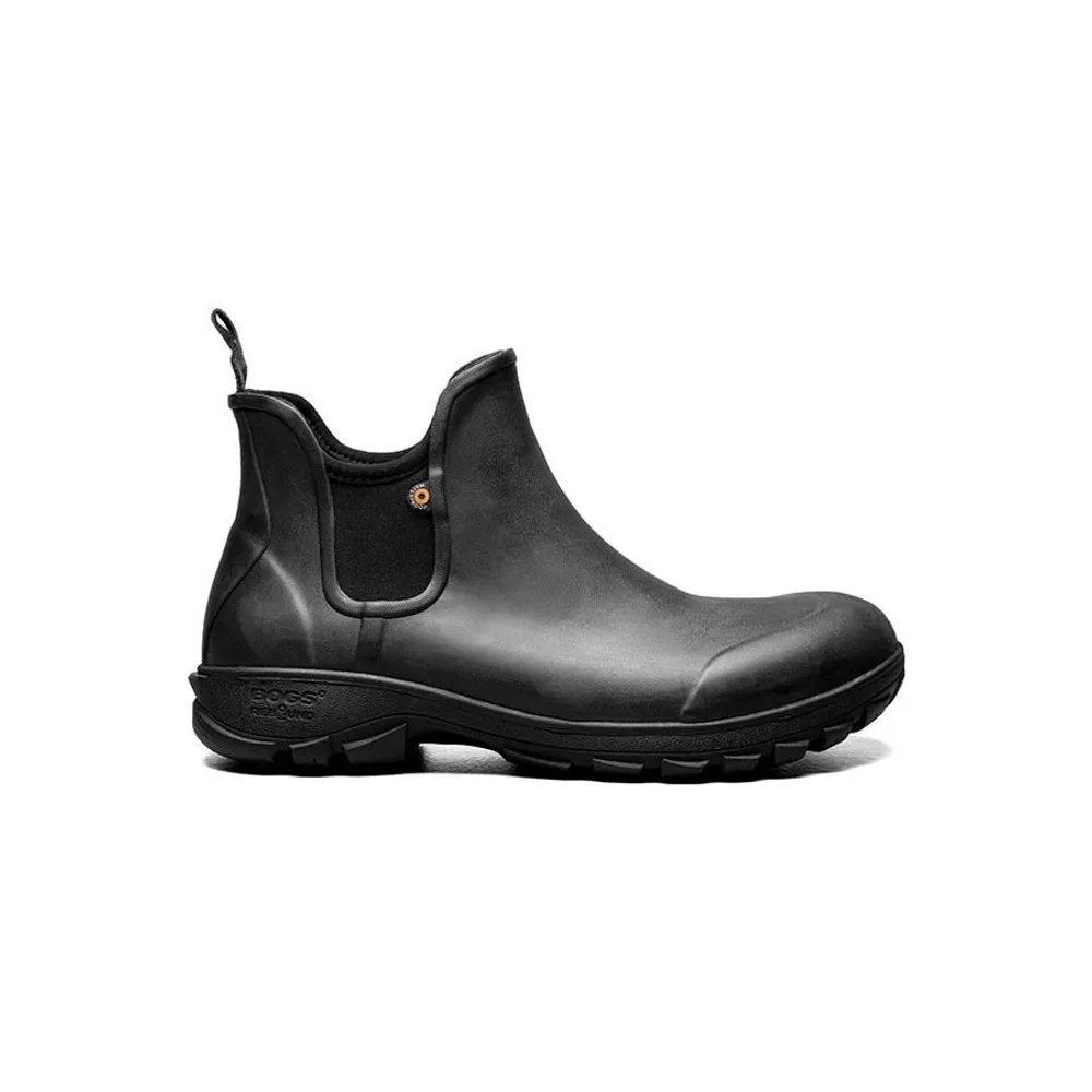 Sauvie Black Slip-On Waterproof Chelsea Boot