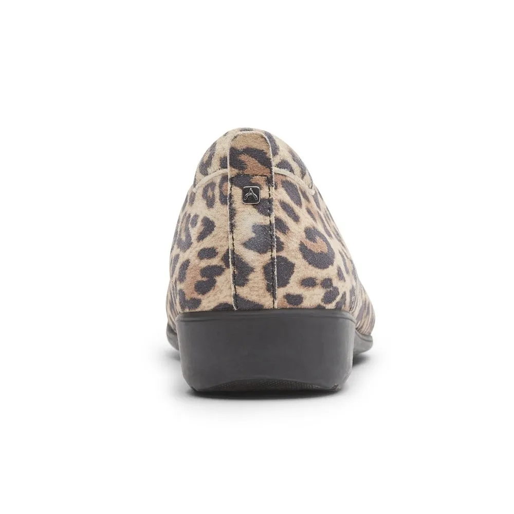 Abbey Leopard Print Ballet Flat