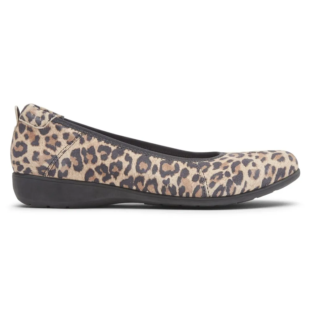 Abbey Leopard Print Ballet Flat