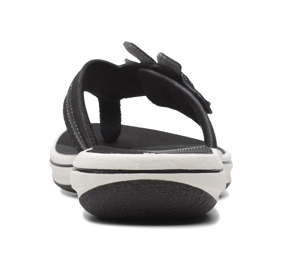 Brinkley Flora White Thong Sandal