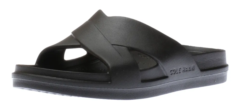 Findra Black Pool Slide Sandal