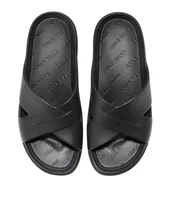 Findra Black Pool Slide Sandal