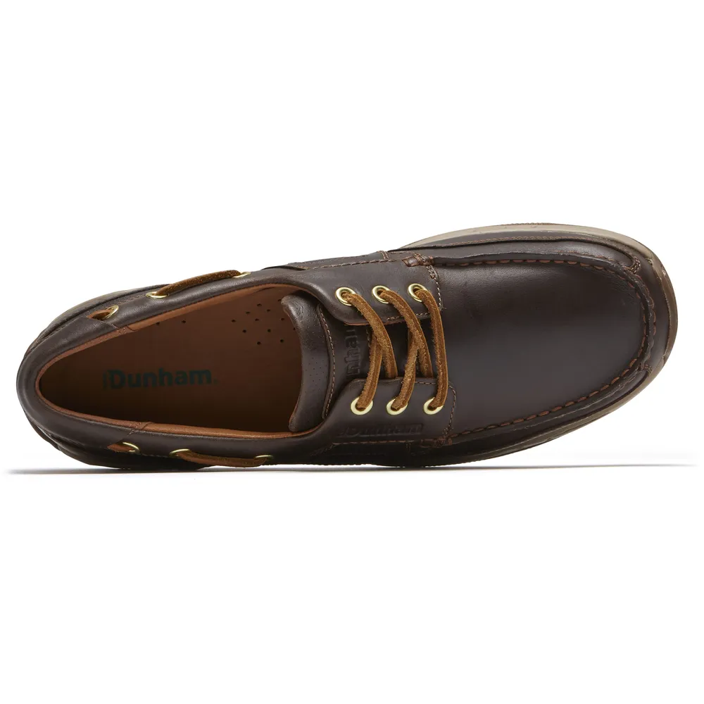 Captain Ltd Brown Leather Boat Shoe