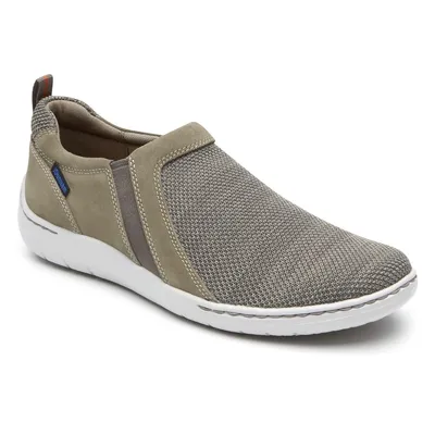 FitSmart Taupe Double Gore Slip-On Shoe