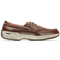 Captain Brown Leather Boat Shoe