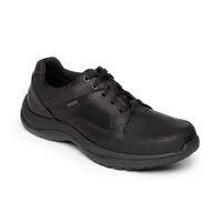 Stephen Black Leather Waterproof Shoe