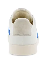 Street Lite White Regatta Blue Stripe Lace-Up Sneaker