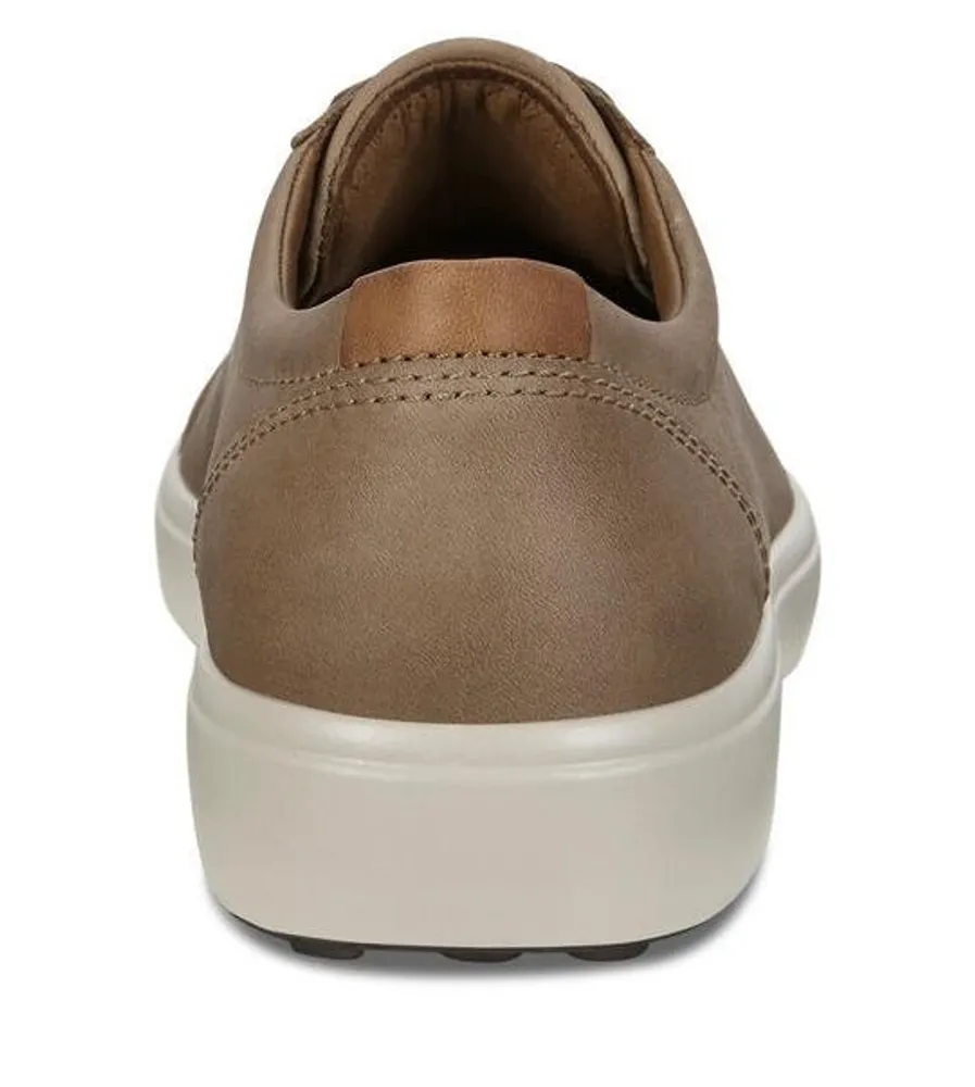 Men's Soft 7 Nutmeg Brown Leather Lace-Up Sneaker