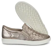 Soft 7 Warm Grey Woven Slip-On Sneaker