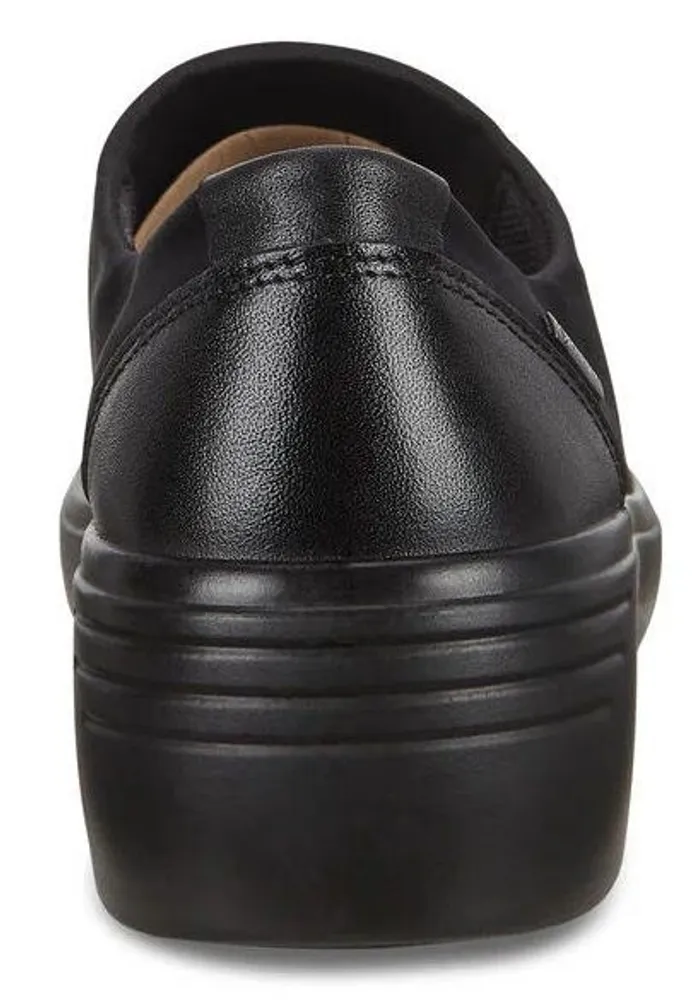 Soft 7 Black Gore-Tex Waterproof Slip-On Wedge Shoe