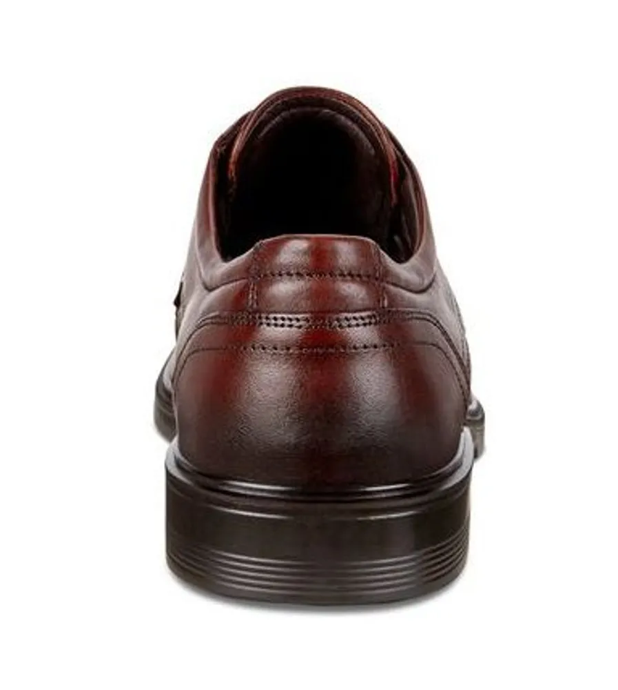 Lisbon Cognac Brown Leather Lace-Up Plain Toe Dress Shoe