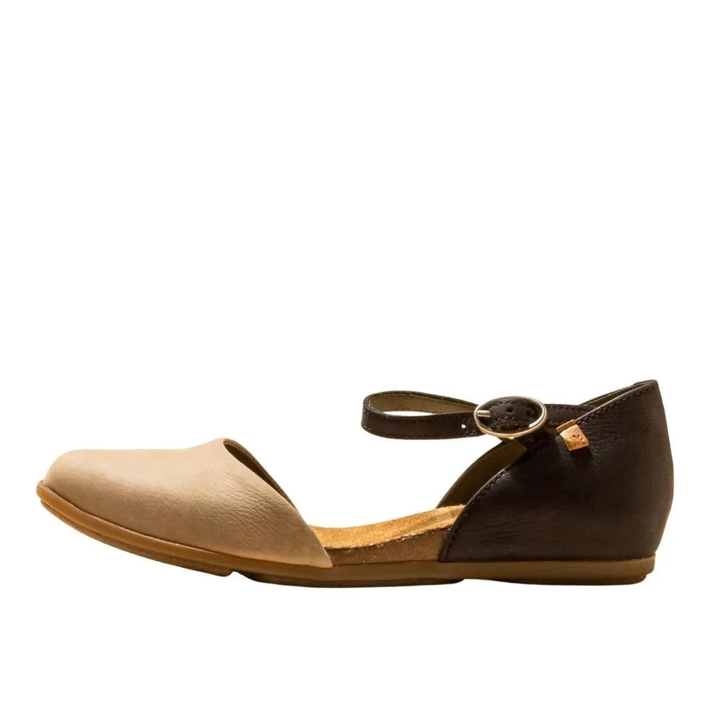 Stella Pleasant Black-Piedra Mary Jane Sandal