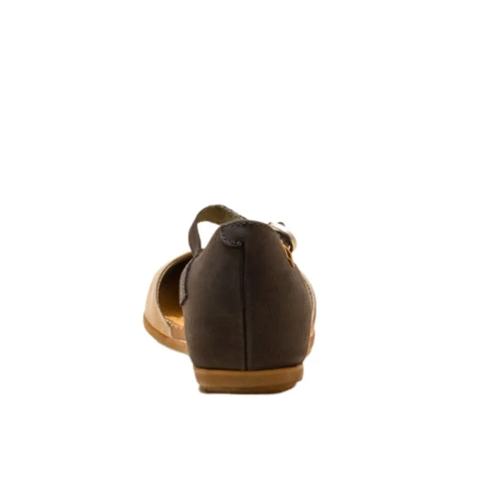 Stella Pleasant Black-Piedra Mary Jane Sandal