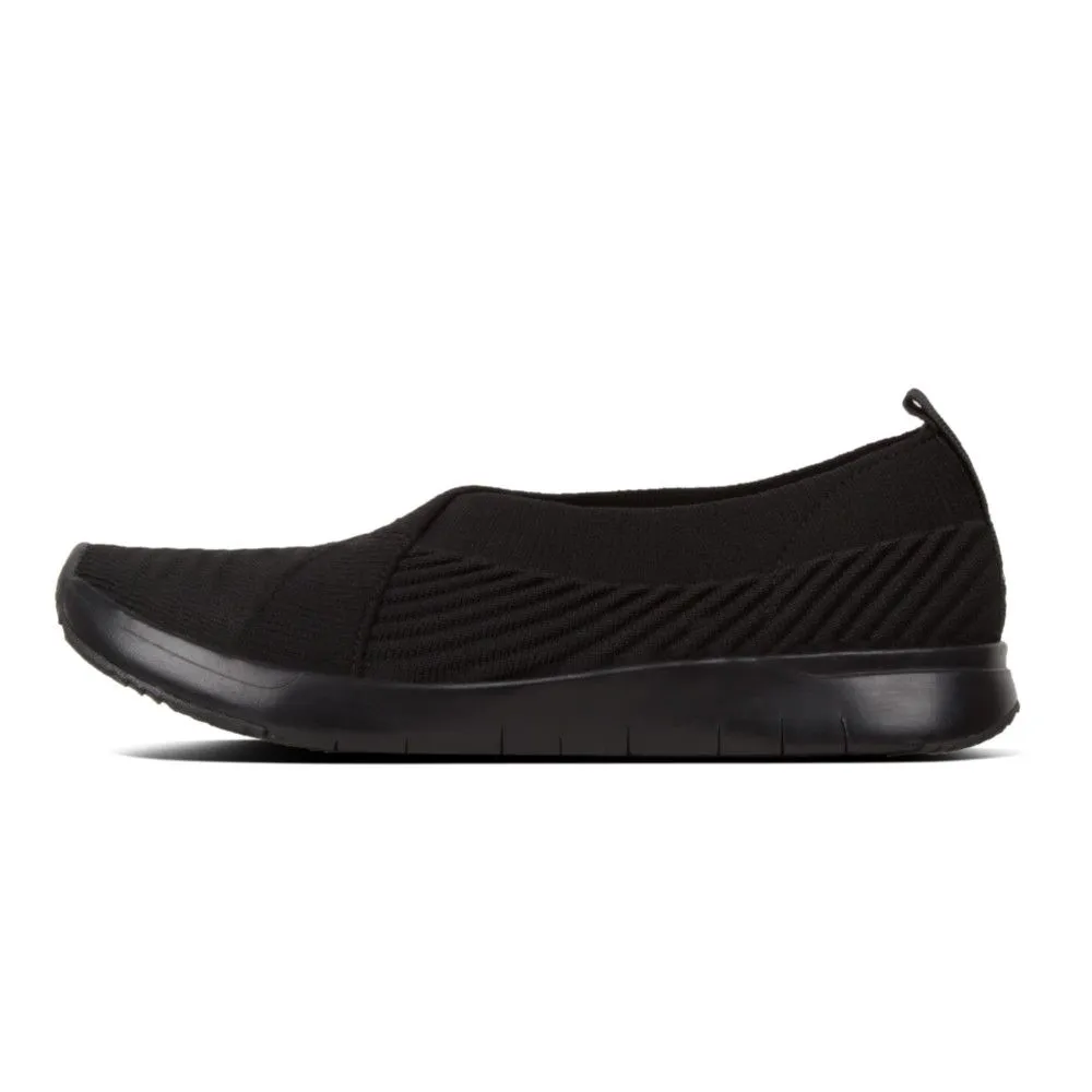 Artknit Black Ballet Slip-On Flat