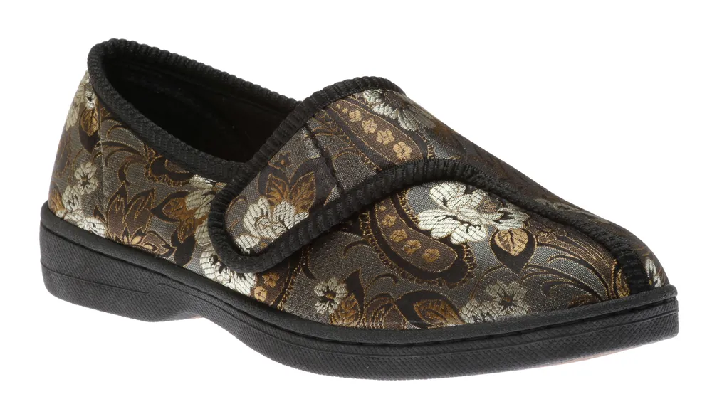 Jewel 2 Printed Flower Slipper