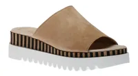 64.663.14 Caramel Brown Slide Wedge Sandal