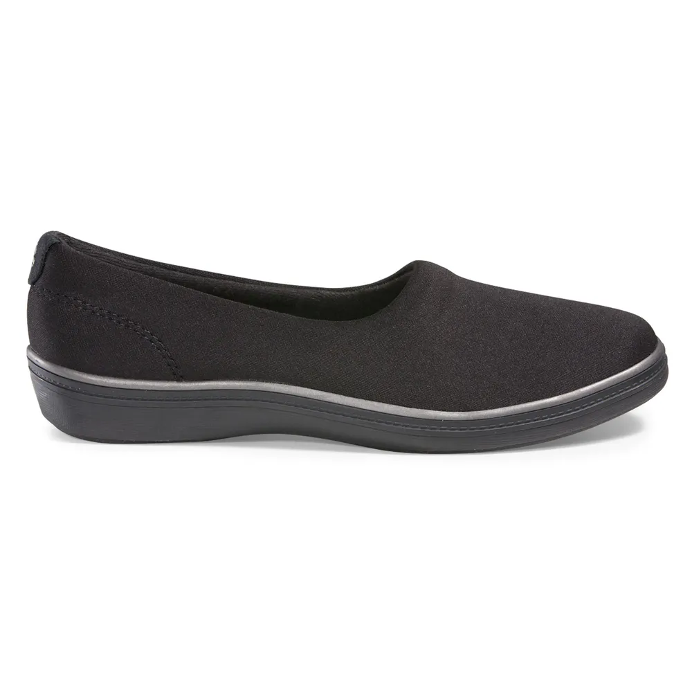 Lacuna Black Slip-On Loafer