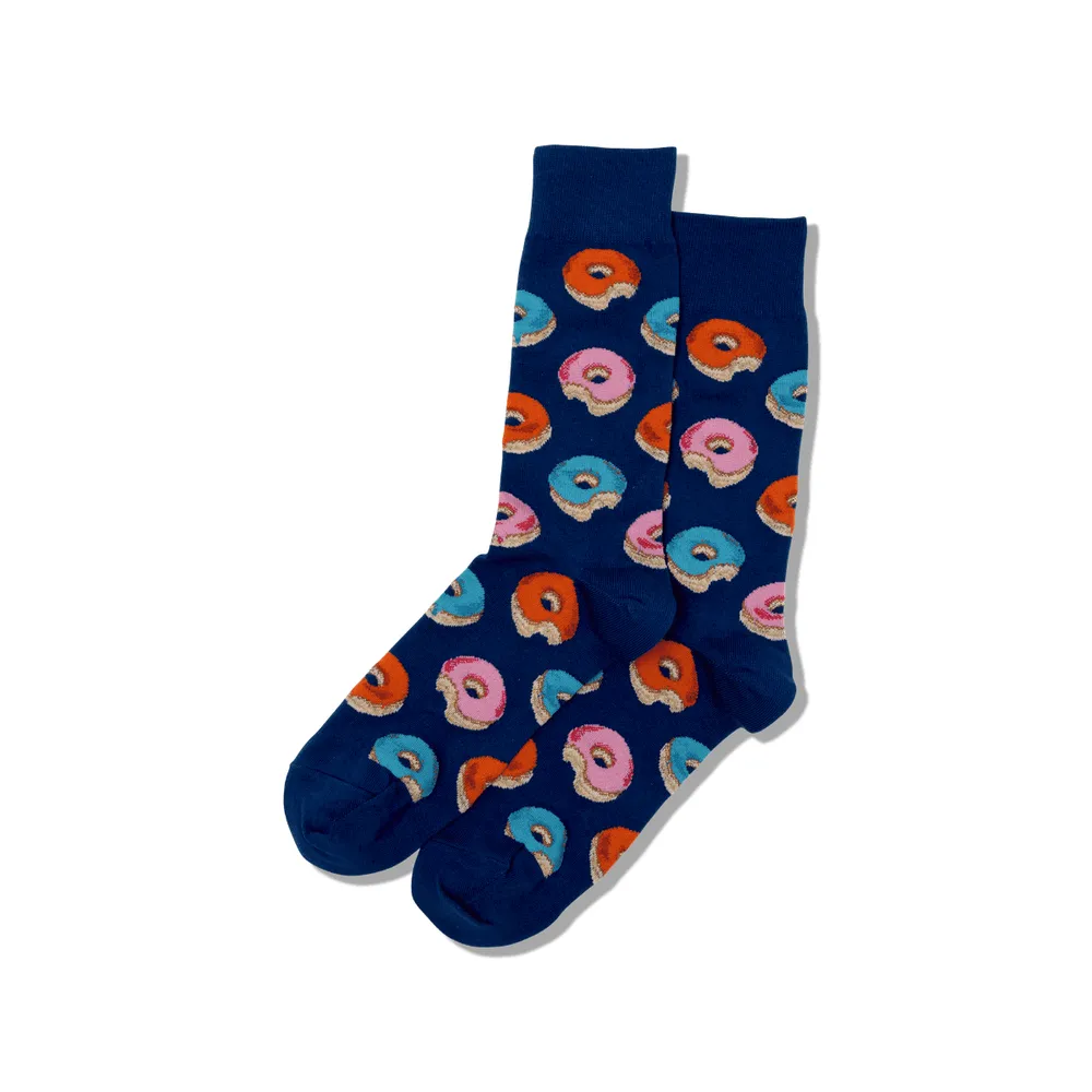 Hotsox Men's Donut Crew Socks