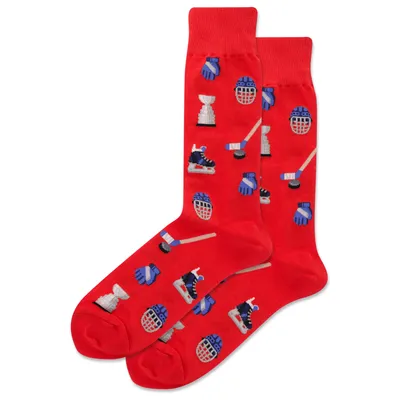 Hotsox Men's Hockey Crew Socks