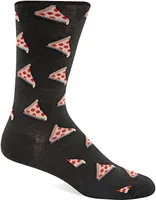 Hotsox Men's Pizza Crew Socks