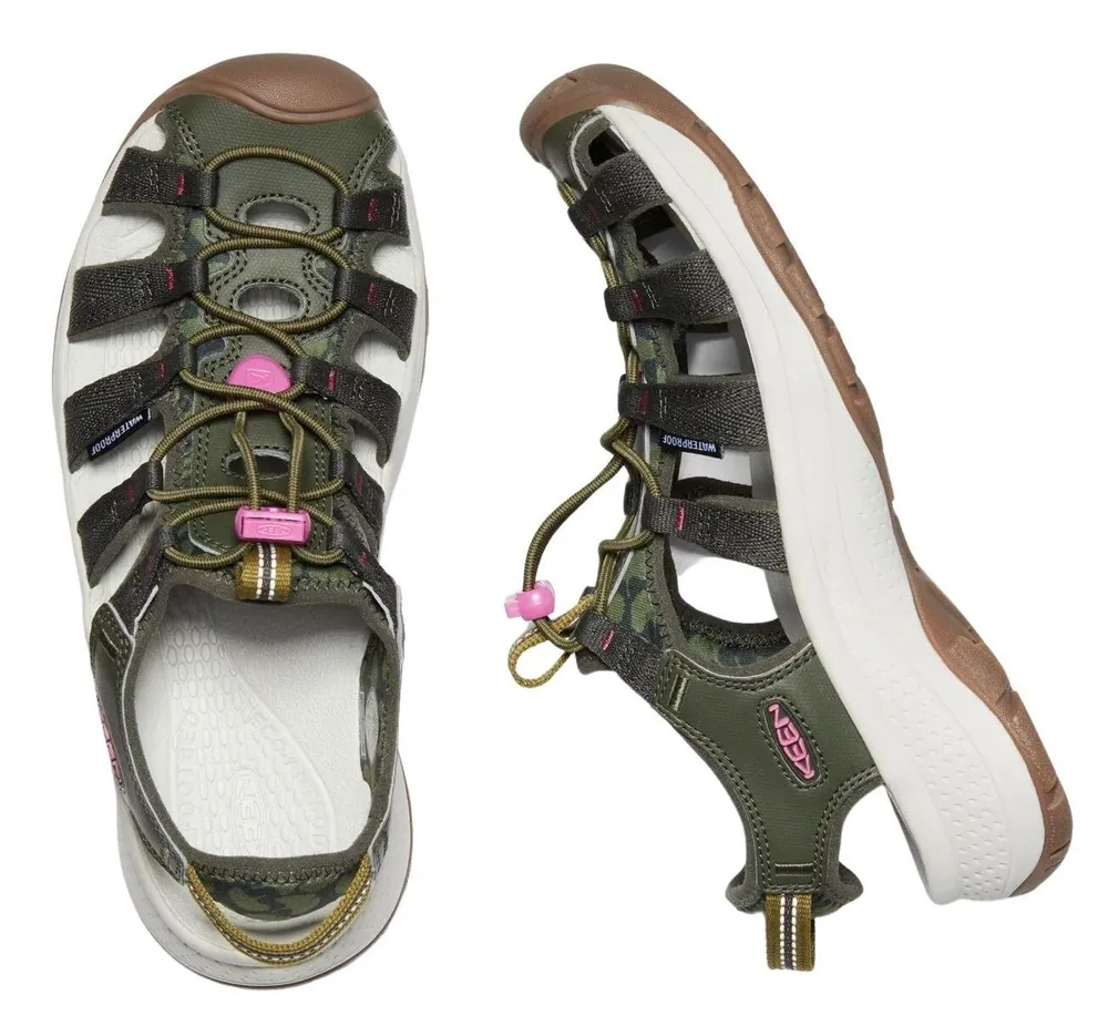 Astoria West Green Pink Waterproof Sports Sandal