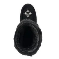 Waterproof Half Mukluk Black Boot