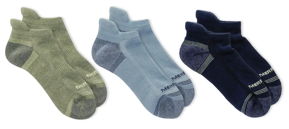 Repreve 3-Pack Low Cut Tab Socks Olive