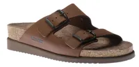 Harmony Nubuck Leather Slide Sandal