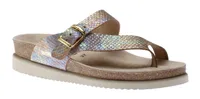 Helen Gold Multicoloured Reptilia Thong Sandal