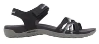 Terran 3 Cush Cross Black Sandal