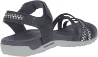 Terran 3 Cush Cross Black Sandal