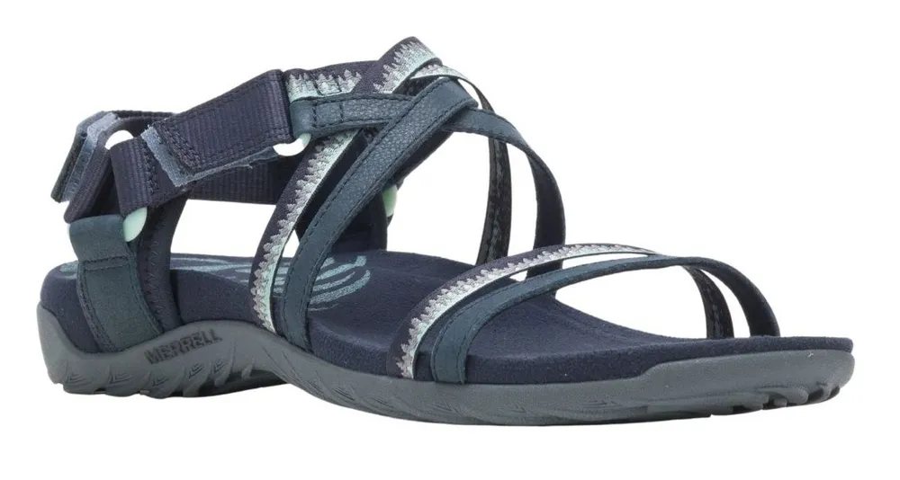 Terran 3 Cush Lattice Navy Sandal