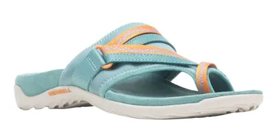 Terran 3 Cush Post Mineral Blue Thong Sandal