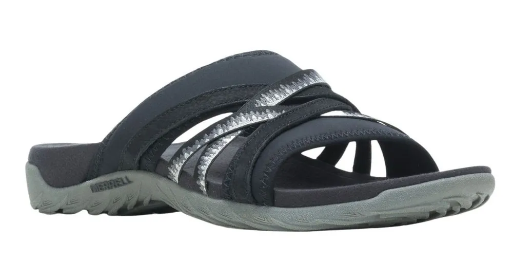 Terran 3 Cush Black Slide Sandal