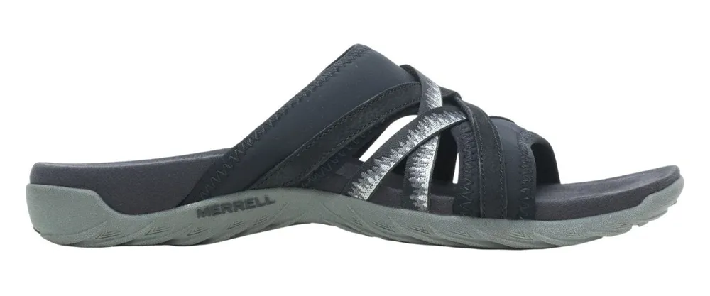 Terran 3 Cush Black Slide Sandal