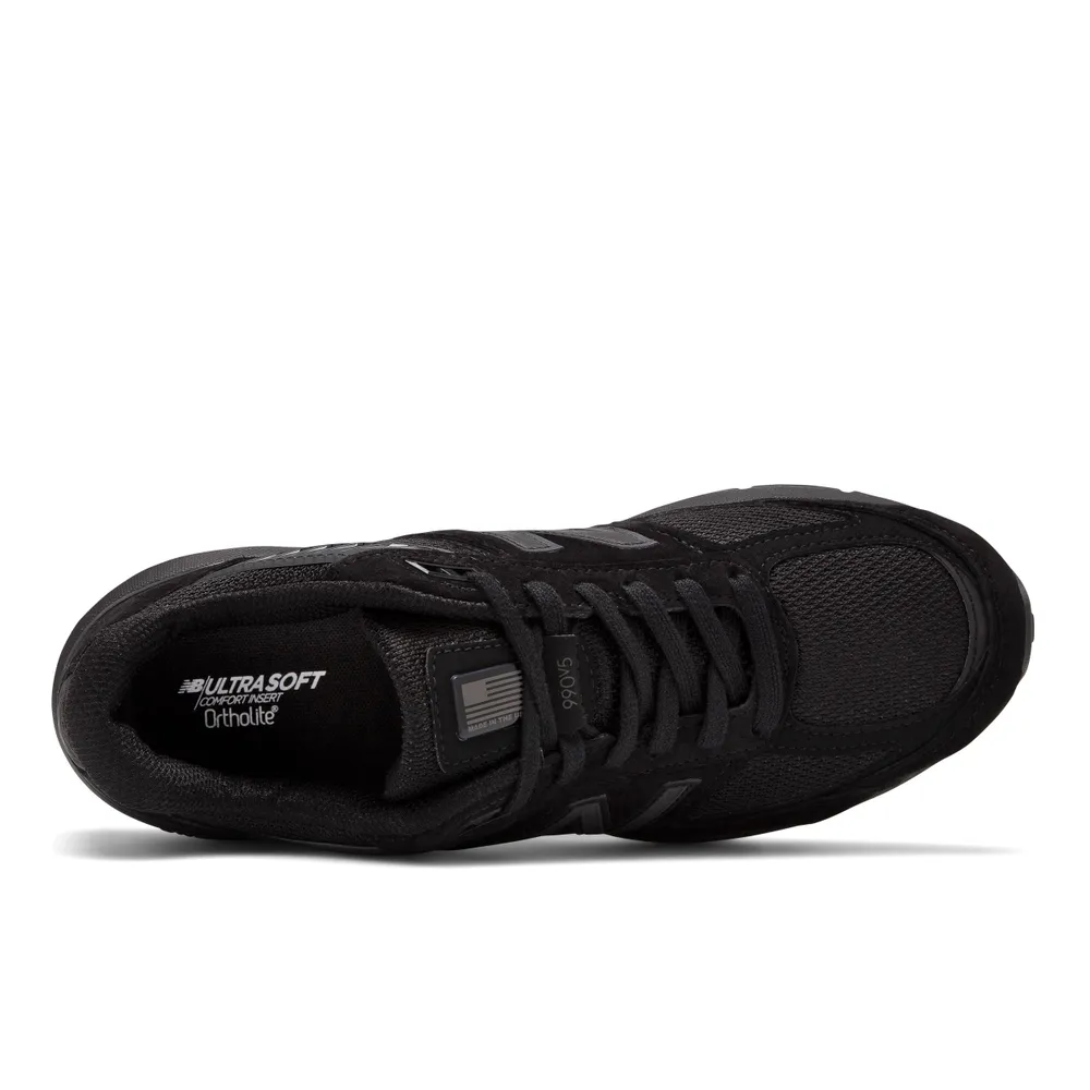 M990BB5 Black Made USA Running Shoe