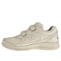 MW577VB Beige Leather Velcro Walking Shoe