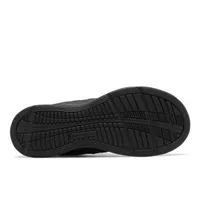 MW577VK Black Leather Velcro Walking Shoe